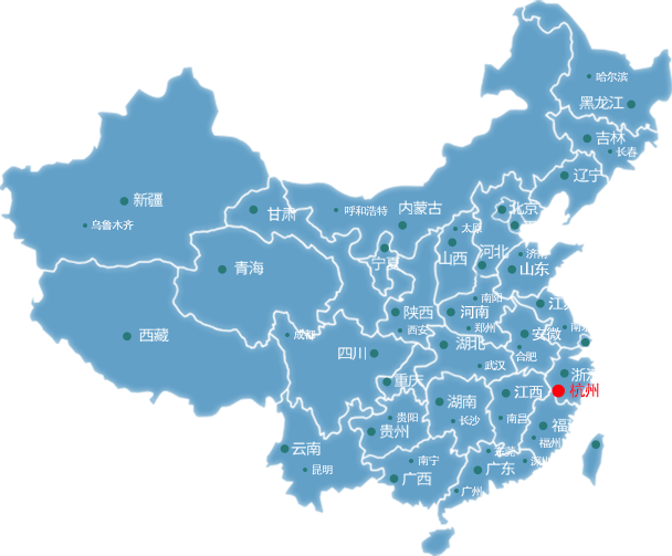 东丰杭州物流公司的杭州物流运输地图