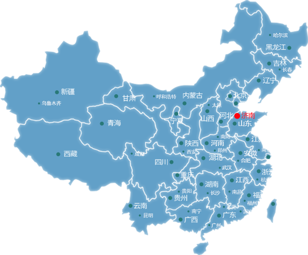 东丰济南物流公司的济南物流运输地图