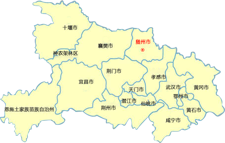 東豐隨州物流公司的隨州物流運輸地圖