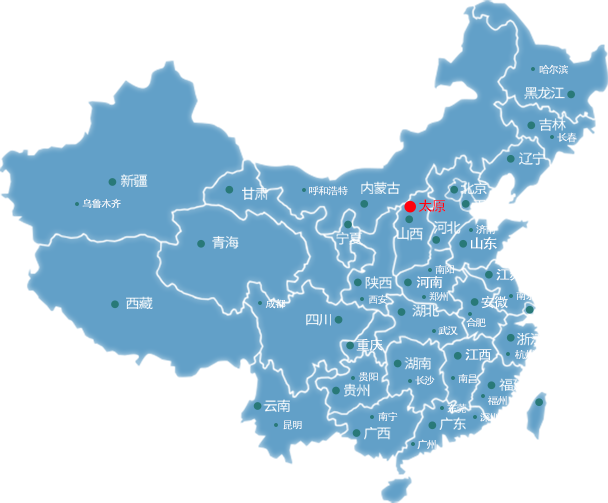 東豐太原物流公司的太原物流運輸地圖