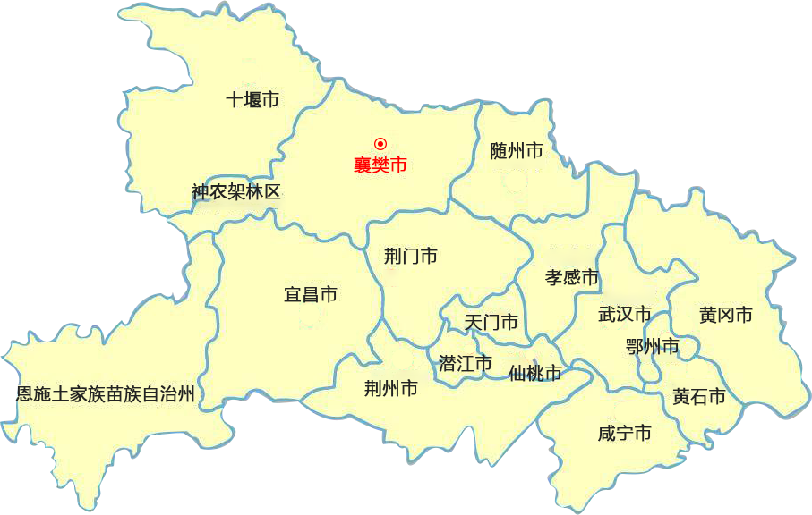 東豐襄陽物流公司的襄陽物流運輸地圖